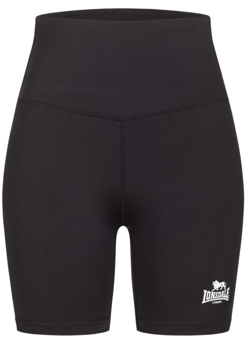 mujer radlerhose negro/blanco