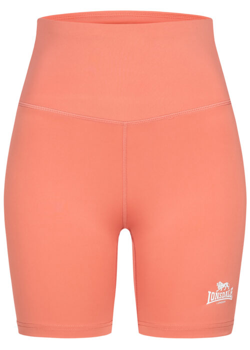mujer radlerhose terracotta/blanco