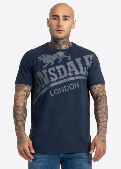 camiseta de hombre regular fit azul marino