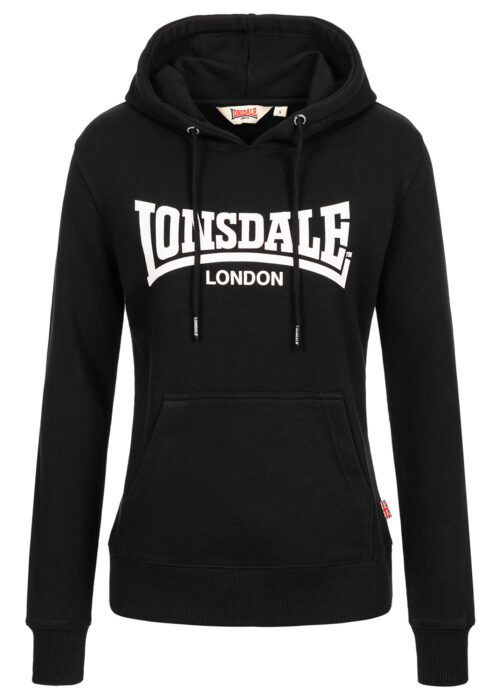 sudadera de mujer con capucha negro