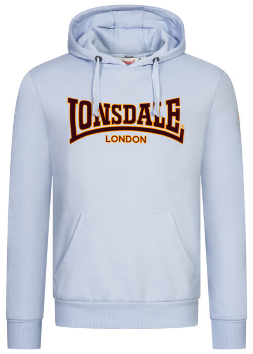 sudadera de hombre con capucha slim fit soft sky