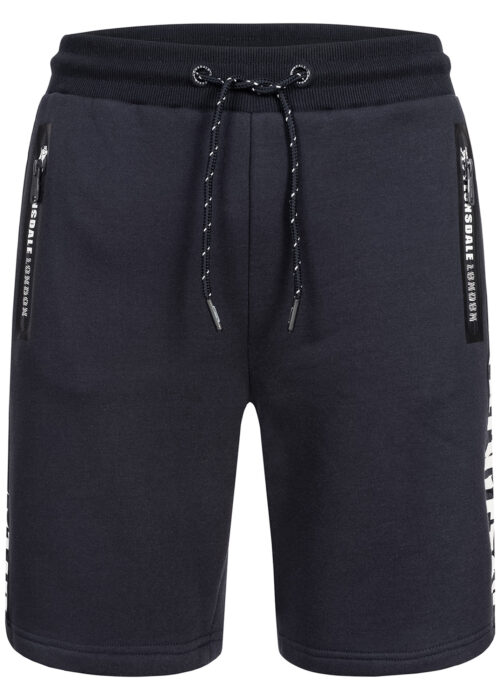 hombre pantalones cortos slim fit dark azul marino