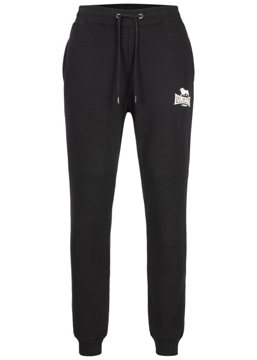 pantalón de hombre de chándal slim fit negro