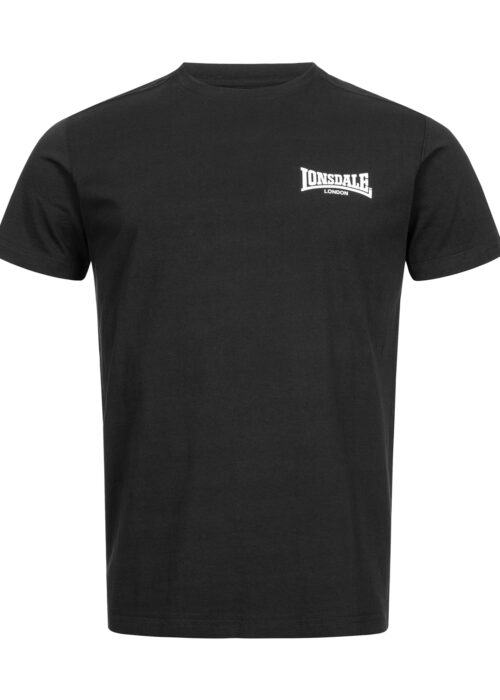 camiseta de hombre slim fit negro