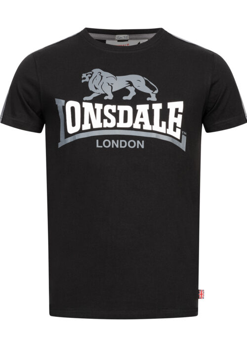 camiseta de hombre slim fit negro/blanco/gris