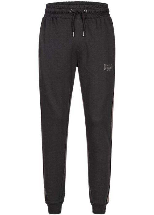 pantalón de hombre de chándal slim fit negro/marl ash
