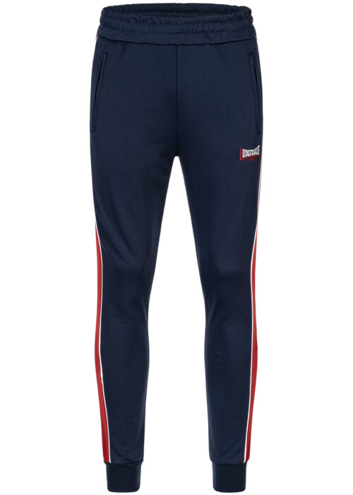 pantalón de hombre de chándal slim fit azul marino/rojo/blanco