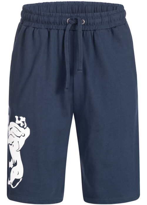 hombre pantalones cortos regular fit azul marino/blanco