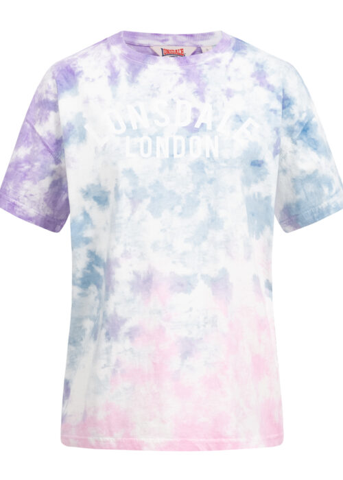 camiseta de mujer oversize multicolour/blanco