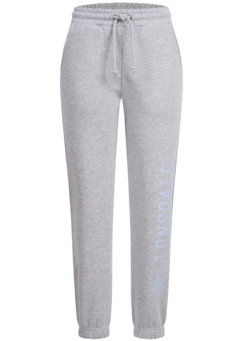 pantalón de mujer de chándal marl gris light/pastel azul