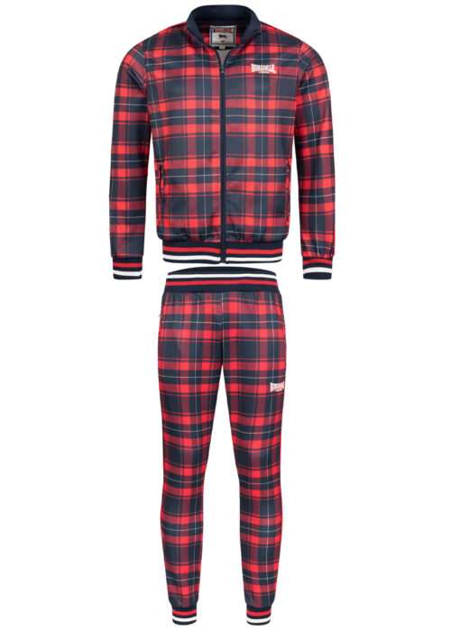 hombre chándal slim fit azul/blanco/rojo