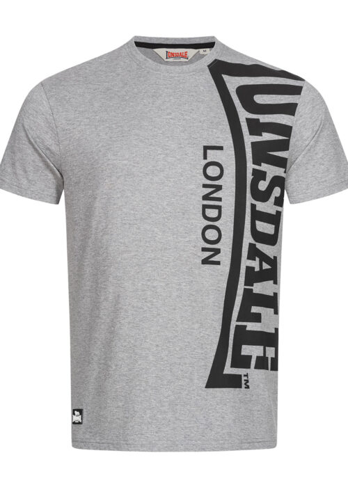 camiseta de hombre regular fit marl gris/negro