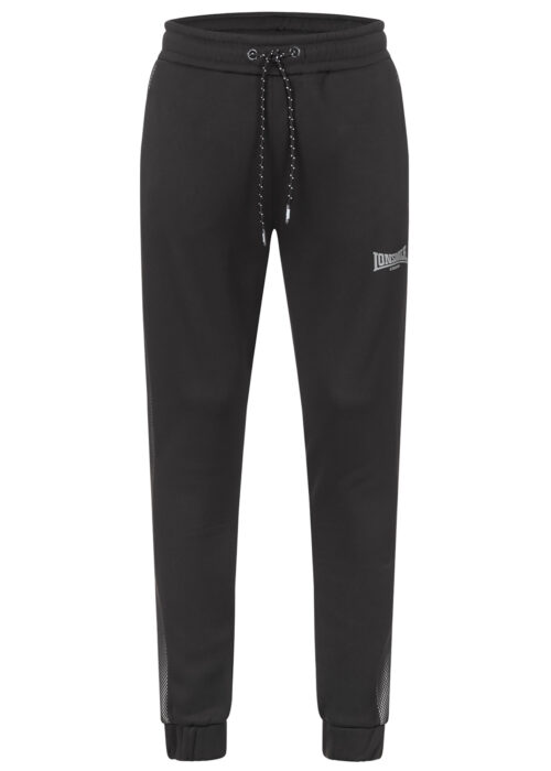 pantalón de hombre de chándal regular fit negro/gris