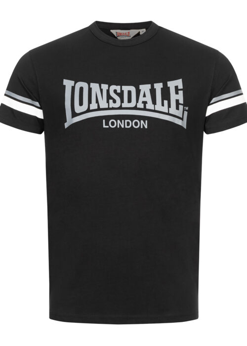 camiseta de hombre regular fit negro/blanco/gris