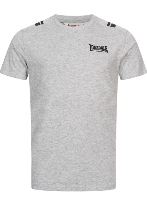 camiseta de hombre regular fit marl gris/negro