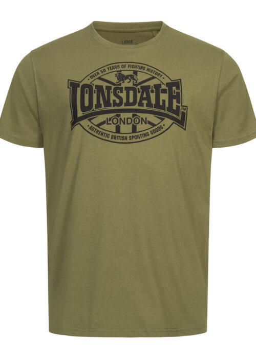 camiseta de hombre regular fit pack doble negro/olive