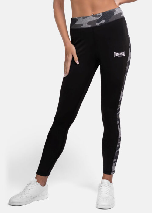 mujer leggings camo negro