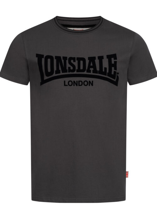 camiseta de hombre regular fit anthracite/negro