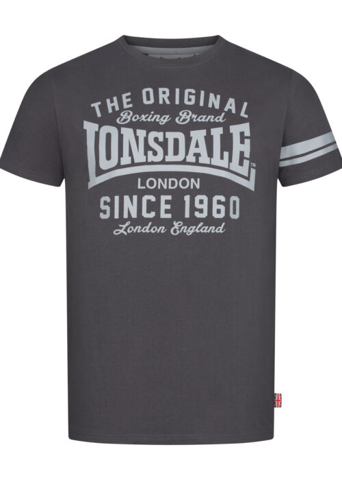 camiseta de hombre regular fit anthracite/gris