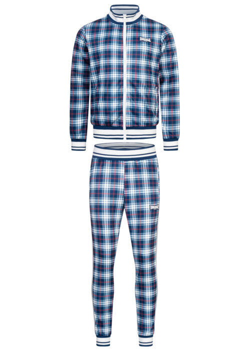 hombre chándal slim fit azul marino/blanco/rojo