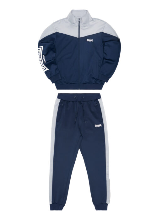 hombre chándal regular fit dark azul marino/azul/blanco