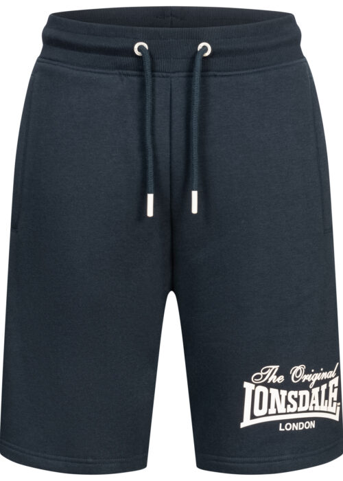 hombre pantalones cortos regular fit dark azul marino/ecru