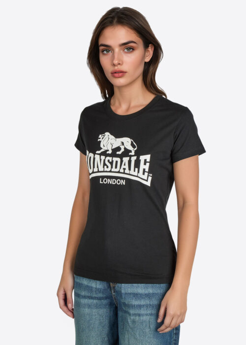 camiseta de mujer pack doble negro/blanco