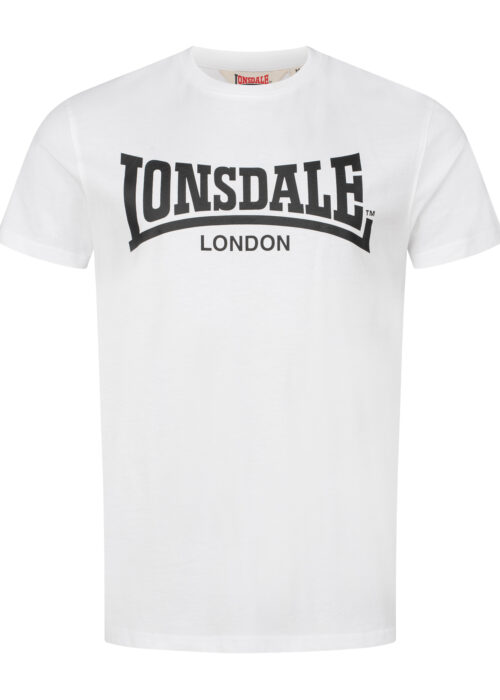 camiseta de hombre regular fit blanco/negro