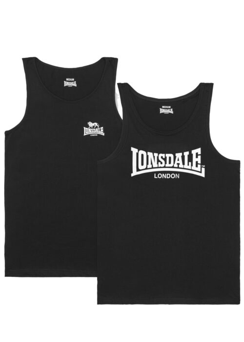 camiseta de hombre de tirantes regular fit pack doble negro/blanco