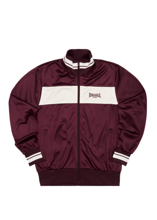 chaqueta de hombre de entrenamiento regular fit oxblood/ecru