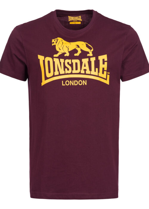 camiseta de hombre regular fit vintage oxblood