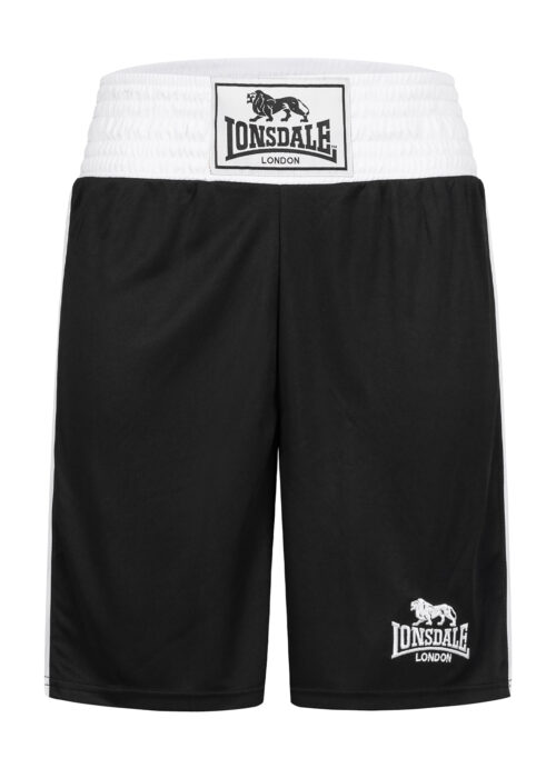 pantalón de hombre de boxeo negro
