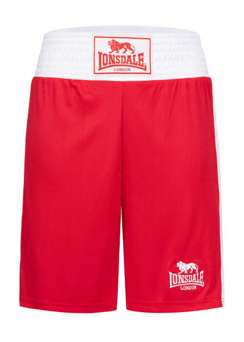 pantalón de hombre de boxeo rojo