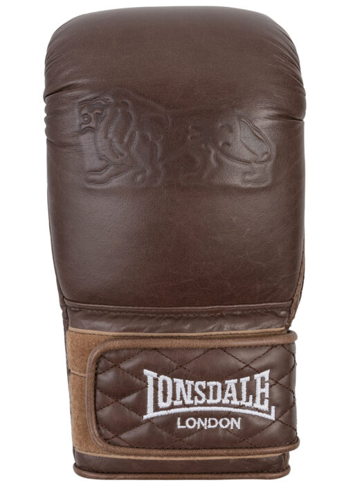 boxsackhandschuhe de cuero vintage brown