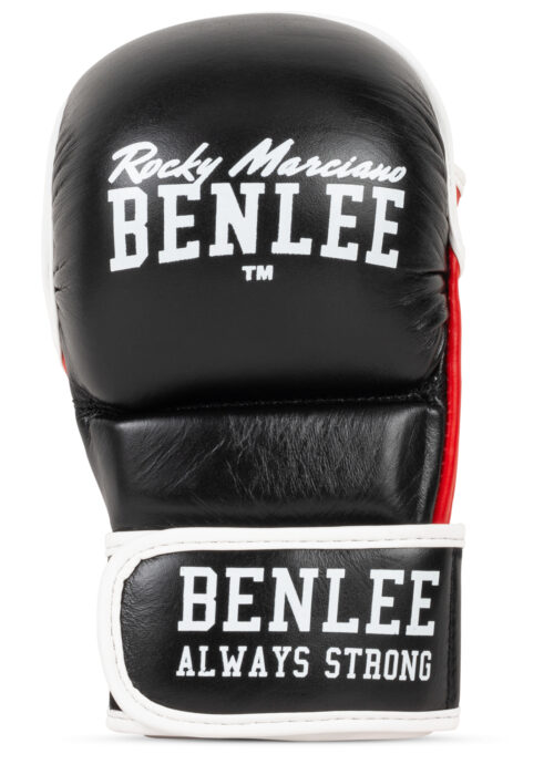 mma trainingshandschuhe de cuero negro