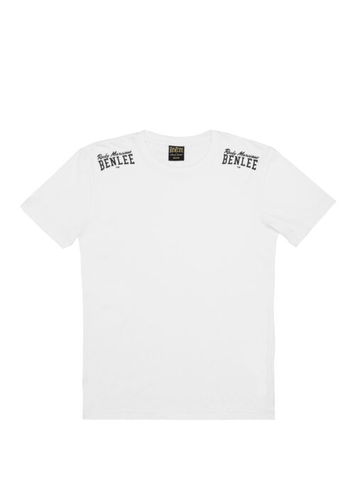 camiseta de hombre regular fit blanco/negro