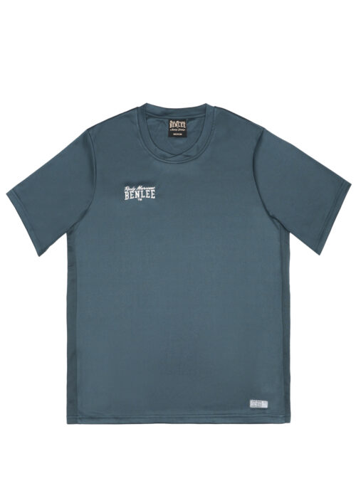 camiseta de hombre técnica slim fit dark azul/blanco