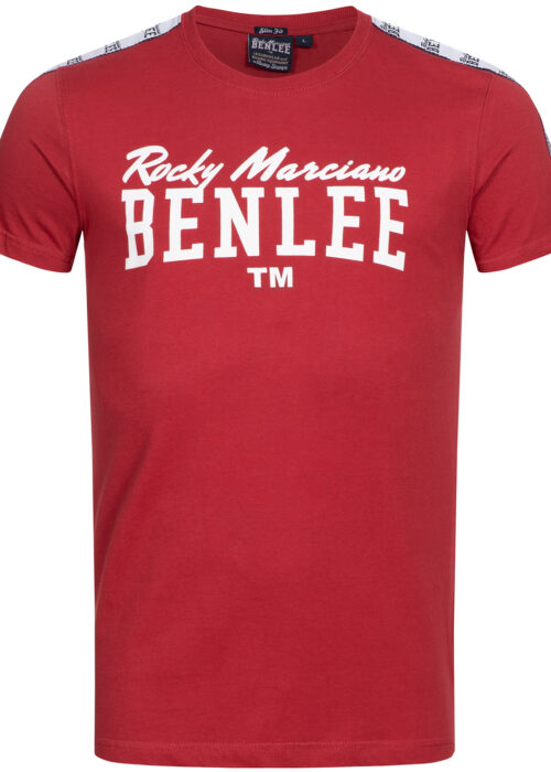 camiseta de hombre slim fit dark rojo