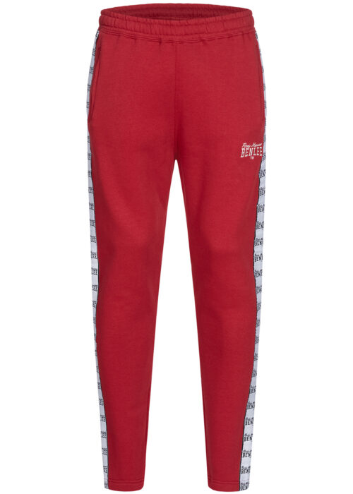 pantalón de hombre de chándal slim fit dark rojo