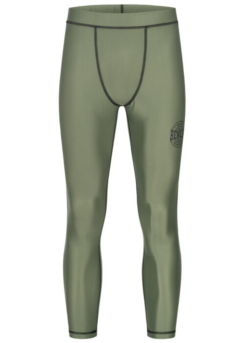 hombre funktionsleggings olive/negro
