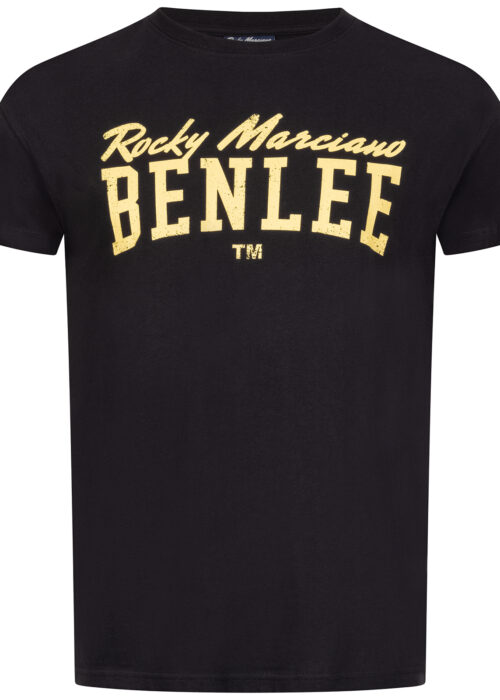 camiseta de mujer oversize negro/yellow