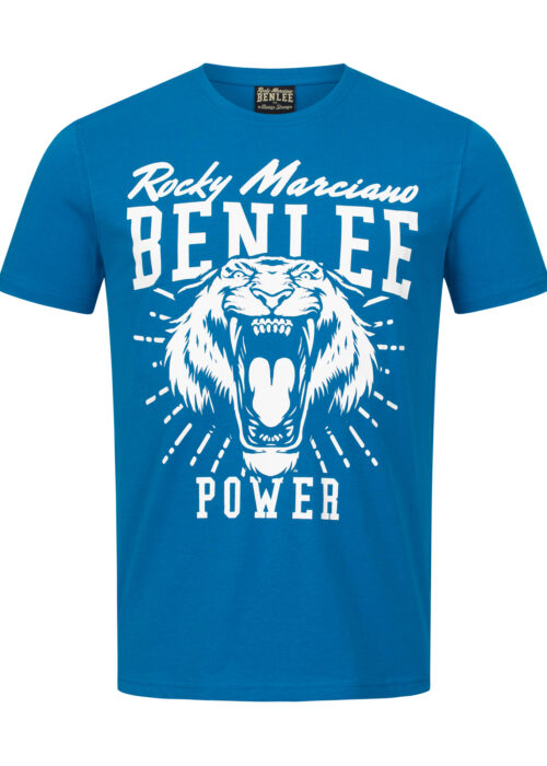 camiseta de hombre regular fit royal azul/blanco