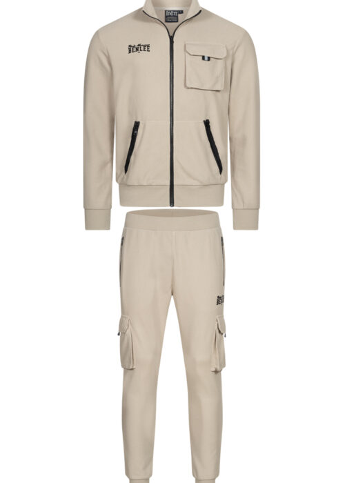 hombre chándal slim fit sand/negro