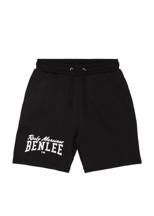 hombre pantalones cortos regular fit negro/blanco