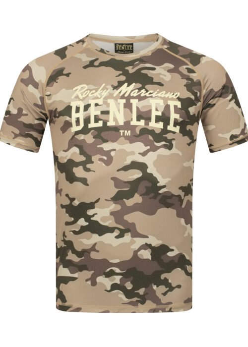 camiseta de hombre técnica slim fit camo desert