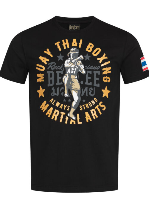 camiseta de hombre regular fit negro/multicolour