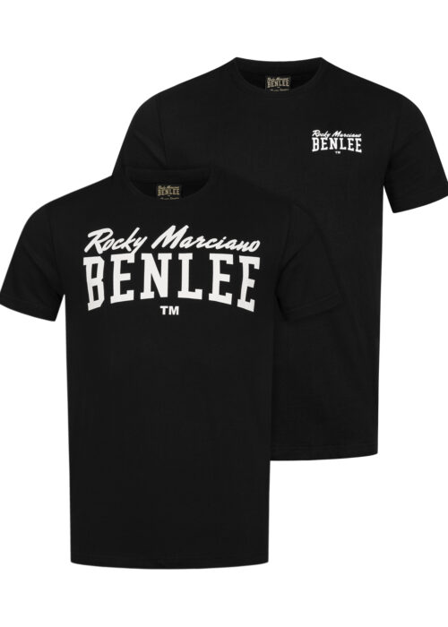 camiseta de hombre regular fit pack doble negro/negro