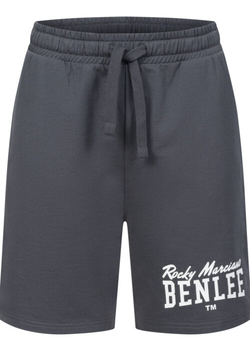 hombre pantalones cortos regular fit anthracite/blanco