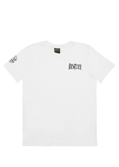 camiseta de hombre regular fit blanco/negro