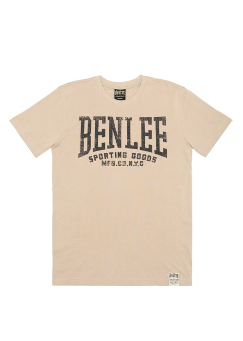 camiseta de hombre regular fit sand/negro